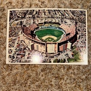 Vintage Memorial Stadium Baltimore postcard